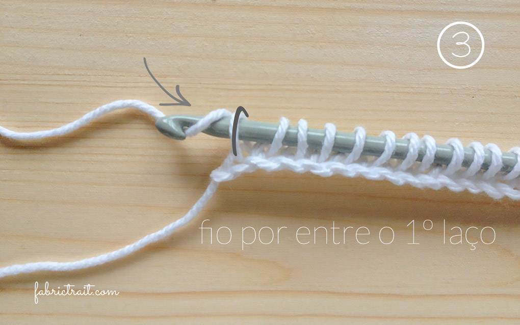 Pontos de Crochet - Crochet Tunisino Simples 3 | crochet tunisino