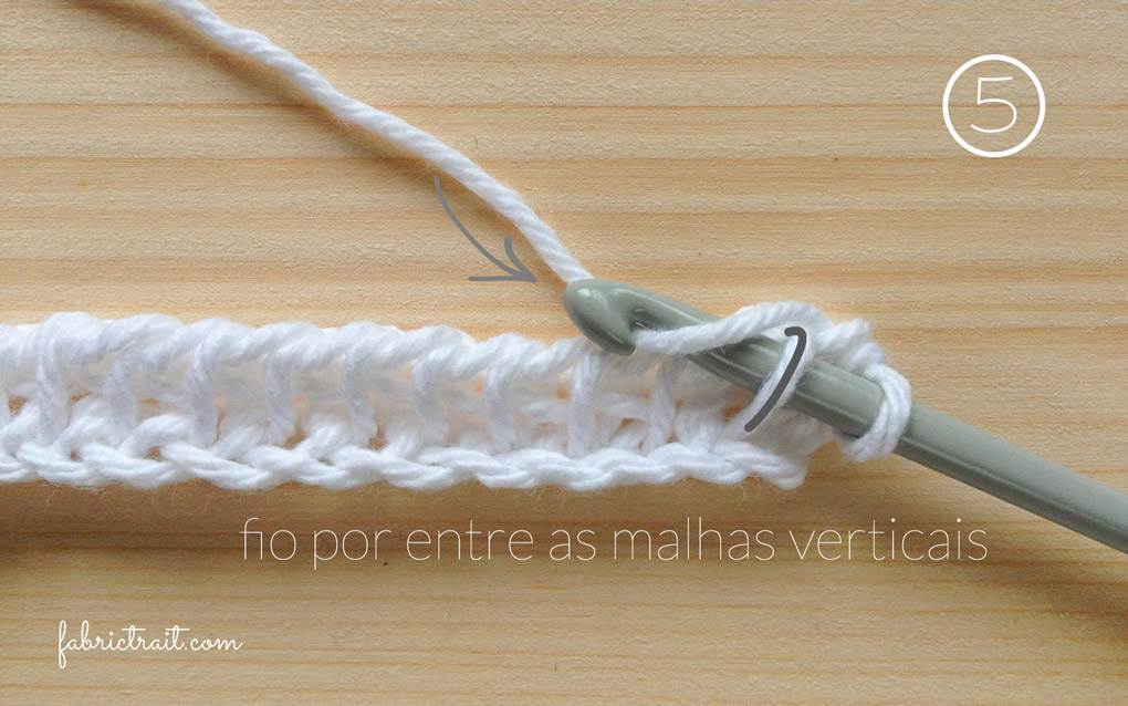 Pontos de Crochet - Crochet Tunisino Simples 5 | crochet tunisino