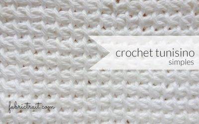 Pontos de Crochet – Crochet Tunisino Simples