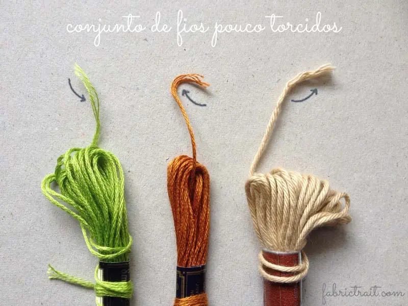 Fios pouco torcidos – Dicas para Bordar | Nº1