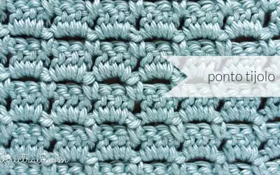 Pontos de Crochet – Ponto Tijolo
