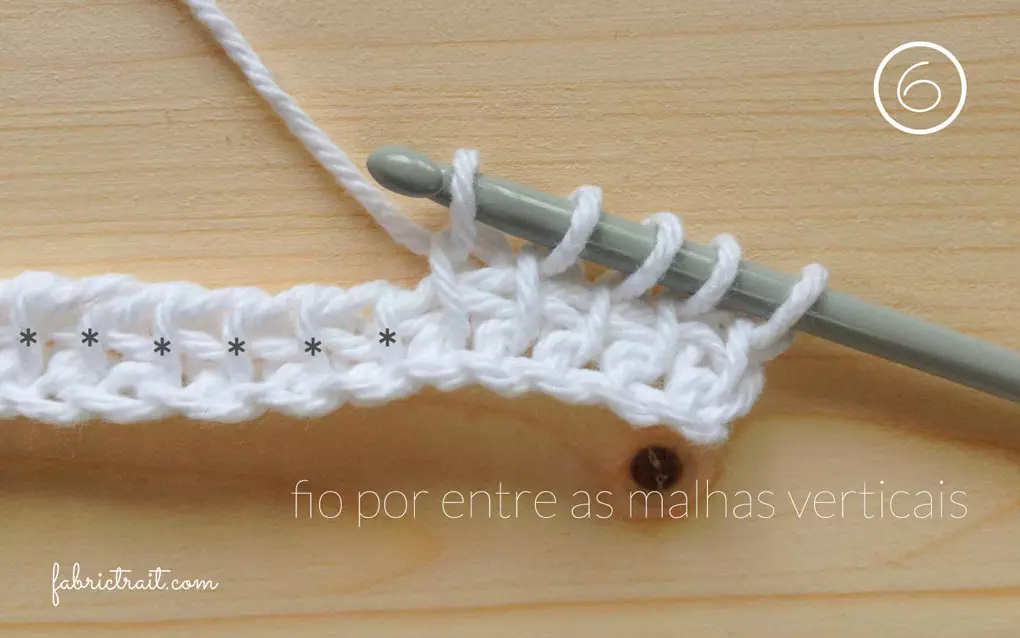 Pontos de Crochet - Crochet Tunisino Simples 6 | crochet tunisino