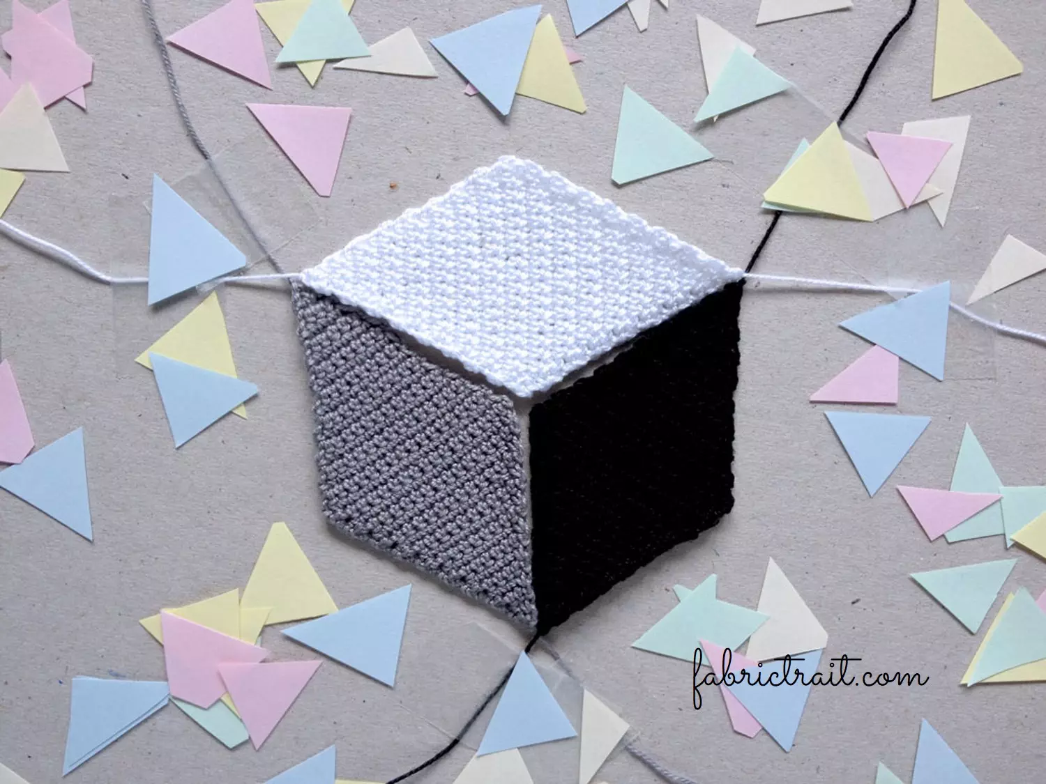 Triângulos & Losangos de Crochet 5 | triangulo em crochet