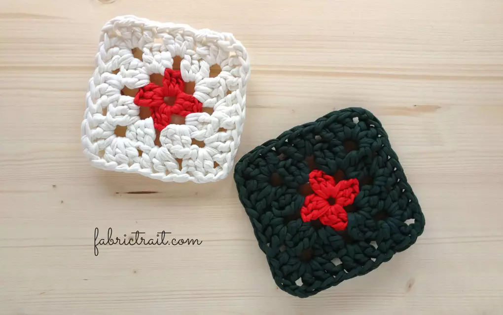 Ponto de Crochet - Exemplos do Ponto Quadrado da Avó